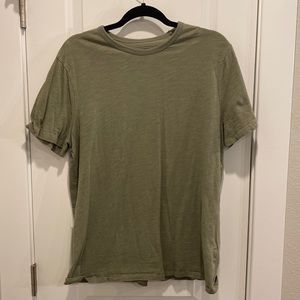 Express Olive Green Short Sleeve